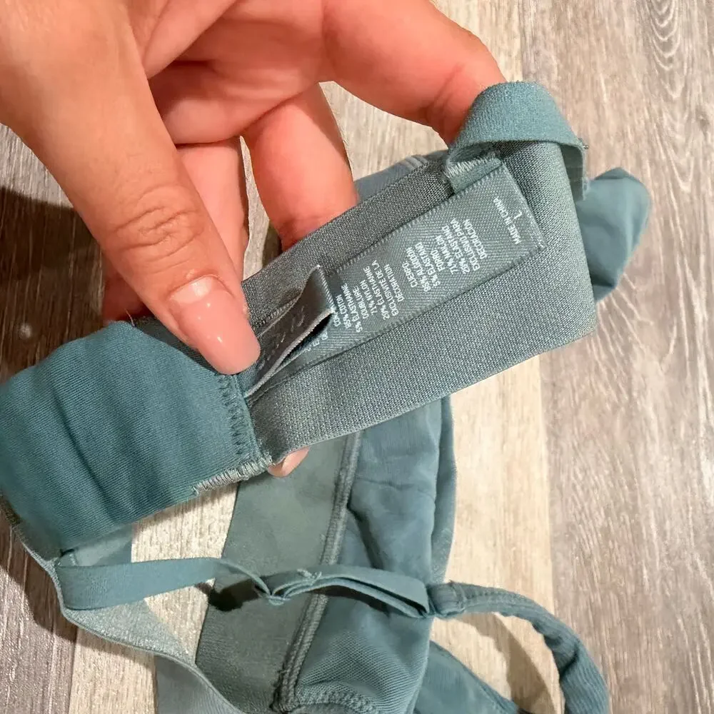 Skims Blue Bralette Size Large